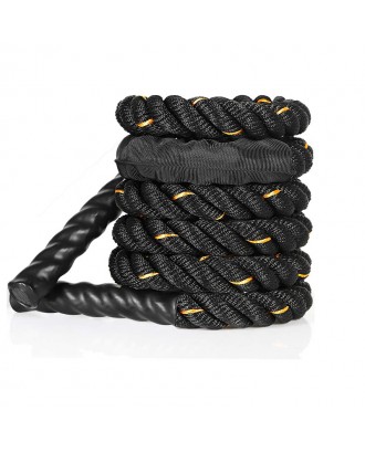 Adult aerobic training fitness equipment jump rope 2.5 3.8 5cm heavy skipping rope exercise battle